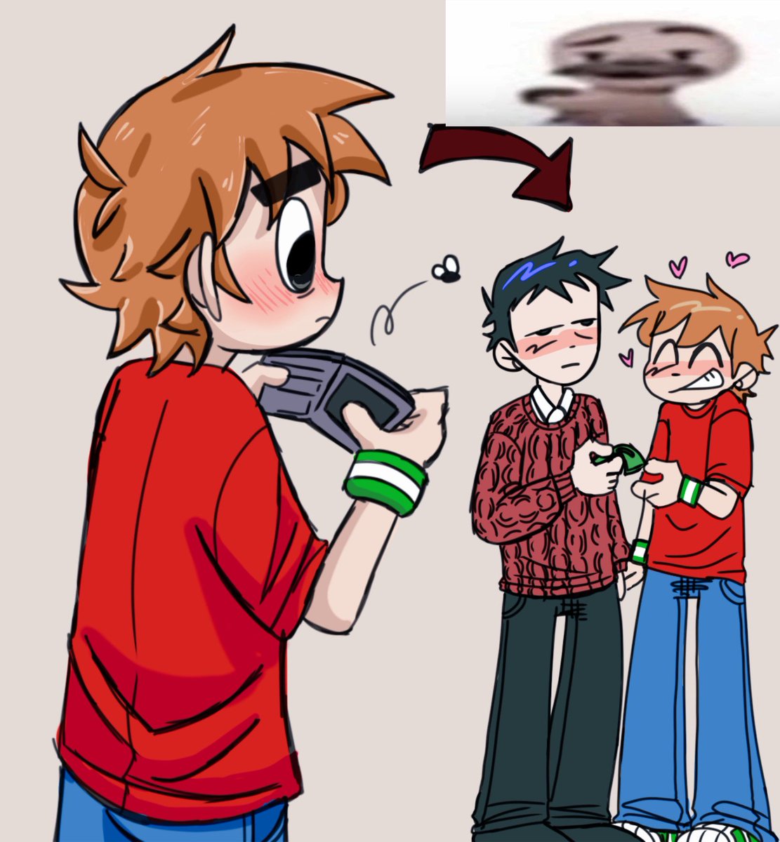 Chokocrispis_'s tweet photo. Hmm
#Scollace #ScottPilgrim https://t.co/TaWEVhH5ki
