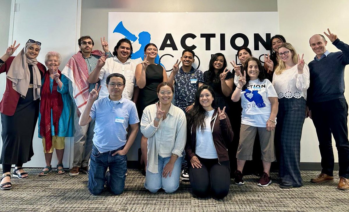 Action Corps just completed 3 days of training on congressional advocacy for global justice, U.S. foreign policy change, and community organizing. We are ready to meet with congressional offices on Capitol Hill and back home in our states! 🕊️