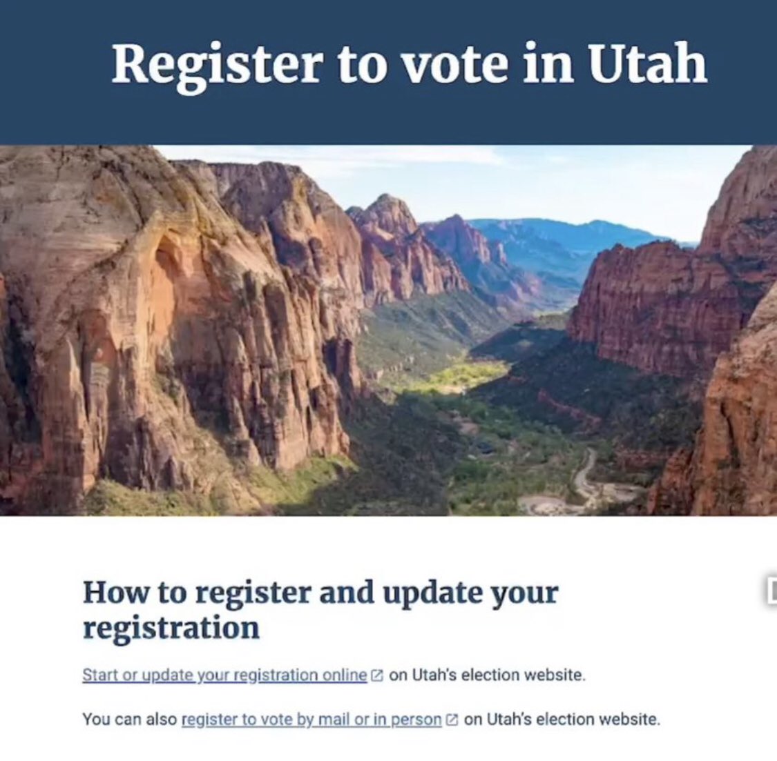 FWDUtah's tweet image. Want to register with Forward in Utah? Our &lt;1 minute video shows you how! See below