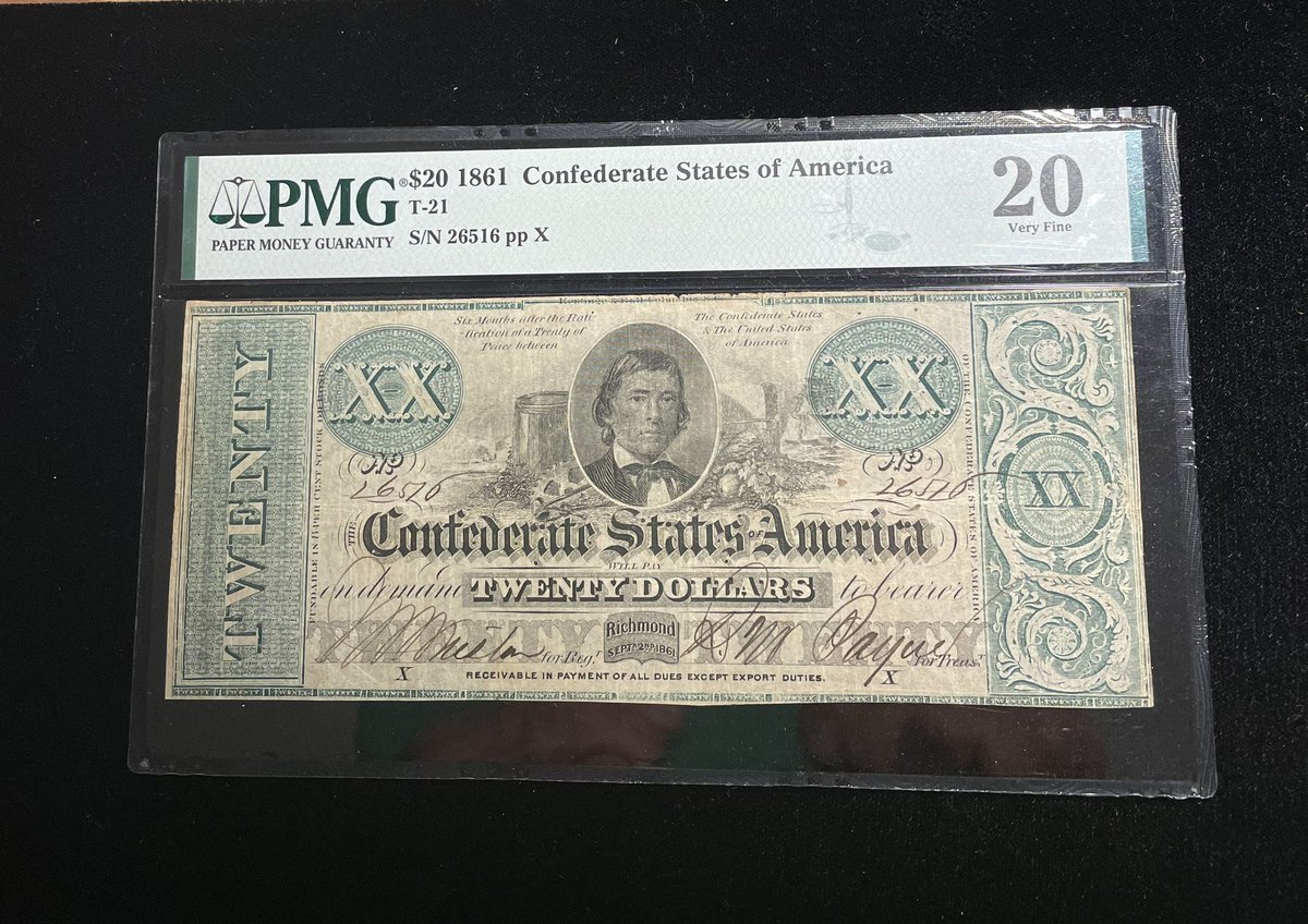 I’m a very serious buyer of American Civil War Confederate paper money! Please offer….. (702) 561-9431