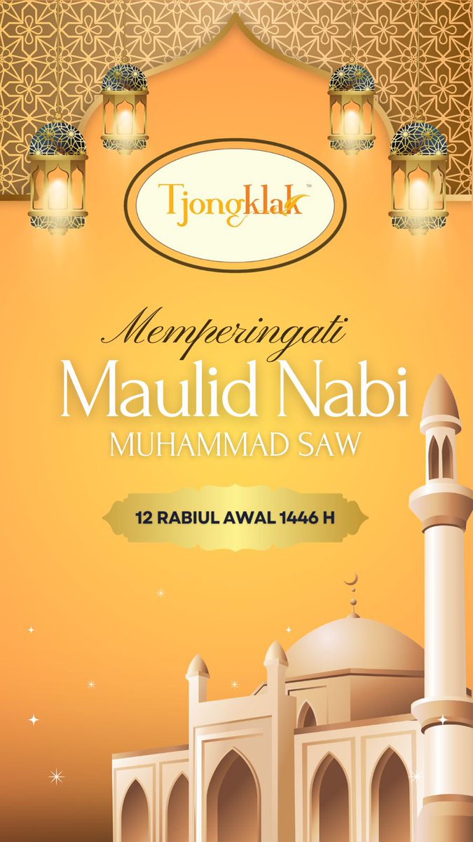 Tjongklak's tweet photo. Selamat hari raya maulid Nabi Muhammad SAW 🙏 https://t.co/idAwq5Ehz6
