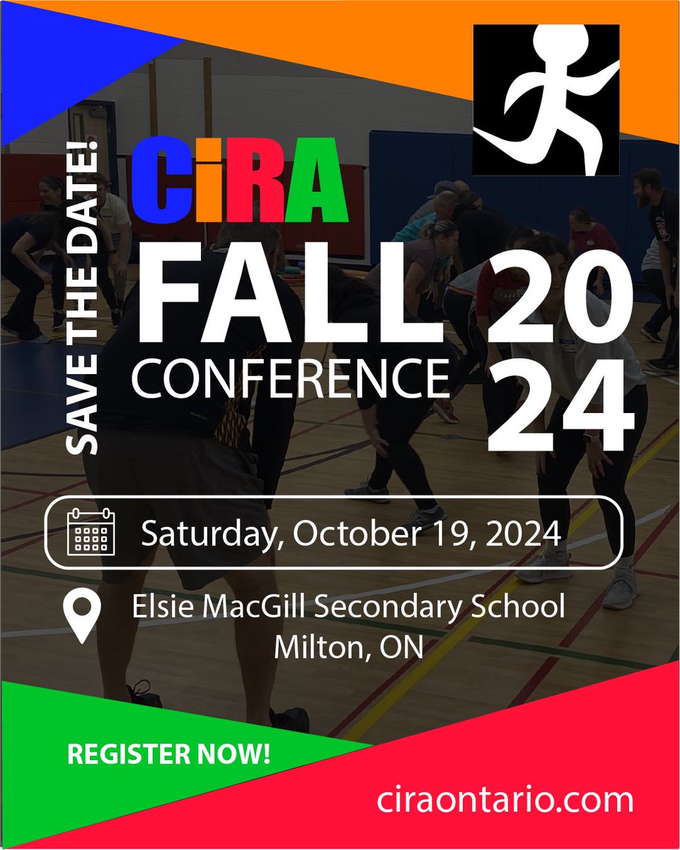 Consider attending CIRA’s  Fall Conference!  
CIRA's mission is to encourage, promote and develop active living, healthy lifestyles and personal growth through intramural and recreational programs within the education and recreation communities.