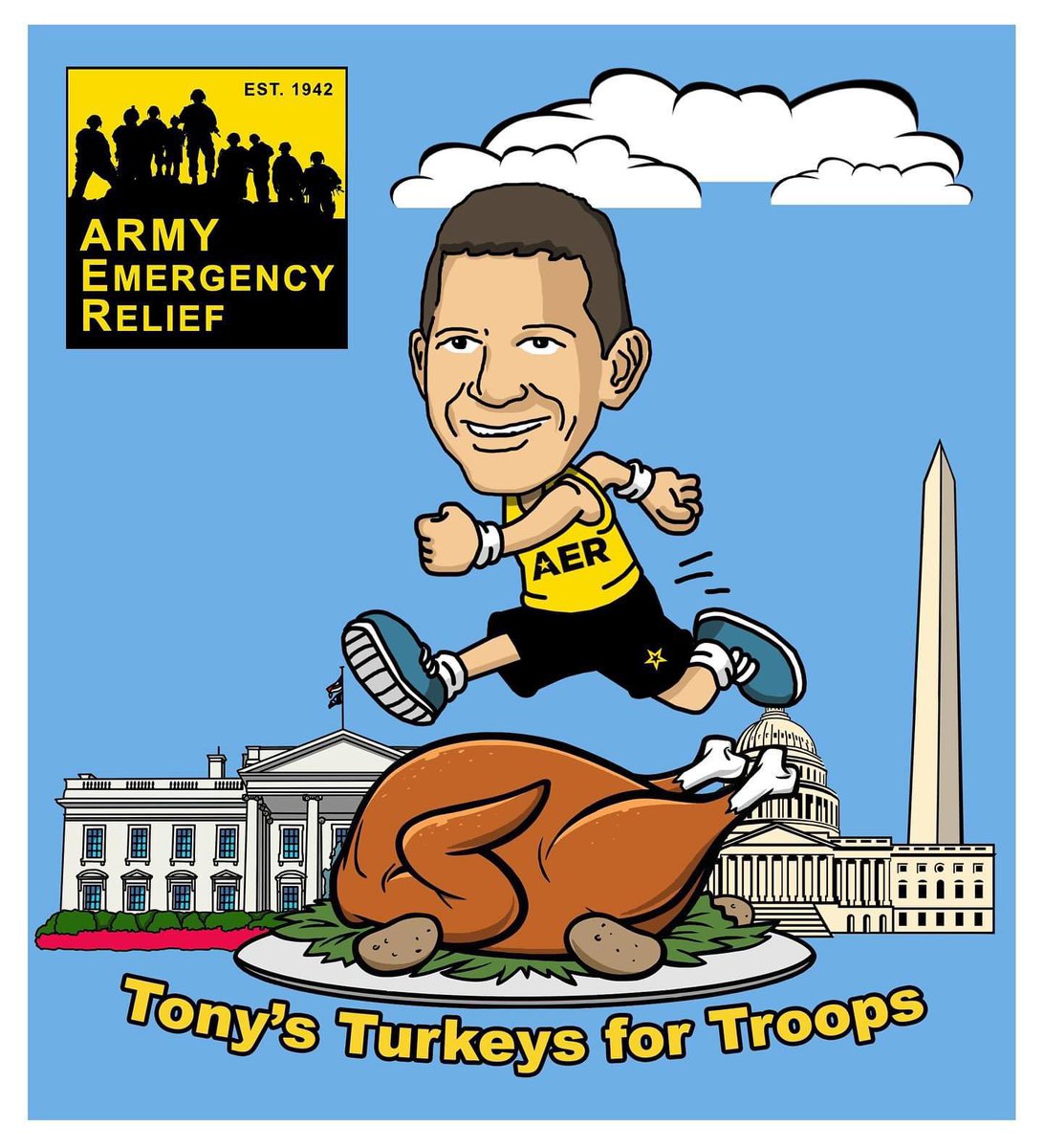aerhq's tweet photo. Join #AER CEO Tony Grinston for #TurkeysForTroops & help get @YourCommissary gift cards to Soldiers & Army Families this holiday season! 🍗@FORSCOM @TRADOC @TRADOCCSM
Donate at https://t.co/6v3adwZTMz https://t.co/C5tm3Hj1Vn
