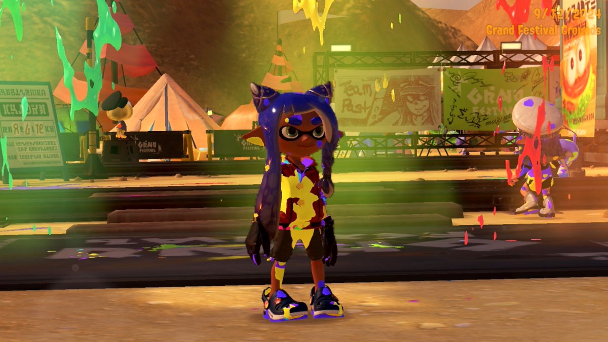 LuminousIris's tweet image. Thank you all for joining in this major splatfest! And big thank you to @Azumarhi and @SM4gamings for joining me on TEAM PRESENT! This update is phenomenal! Here are some pictures I took at the festival!