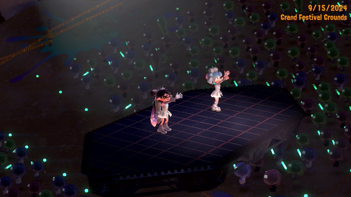 LuminousIris's tweet image. Thank you all for joining in this major splatfest! And big thank you to @Azumarhi and @SM4gamings for joining me on TEAM PRESENT! This update is phenomenal! Here are some pictures I took at the festival!