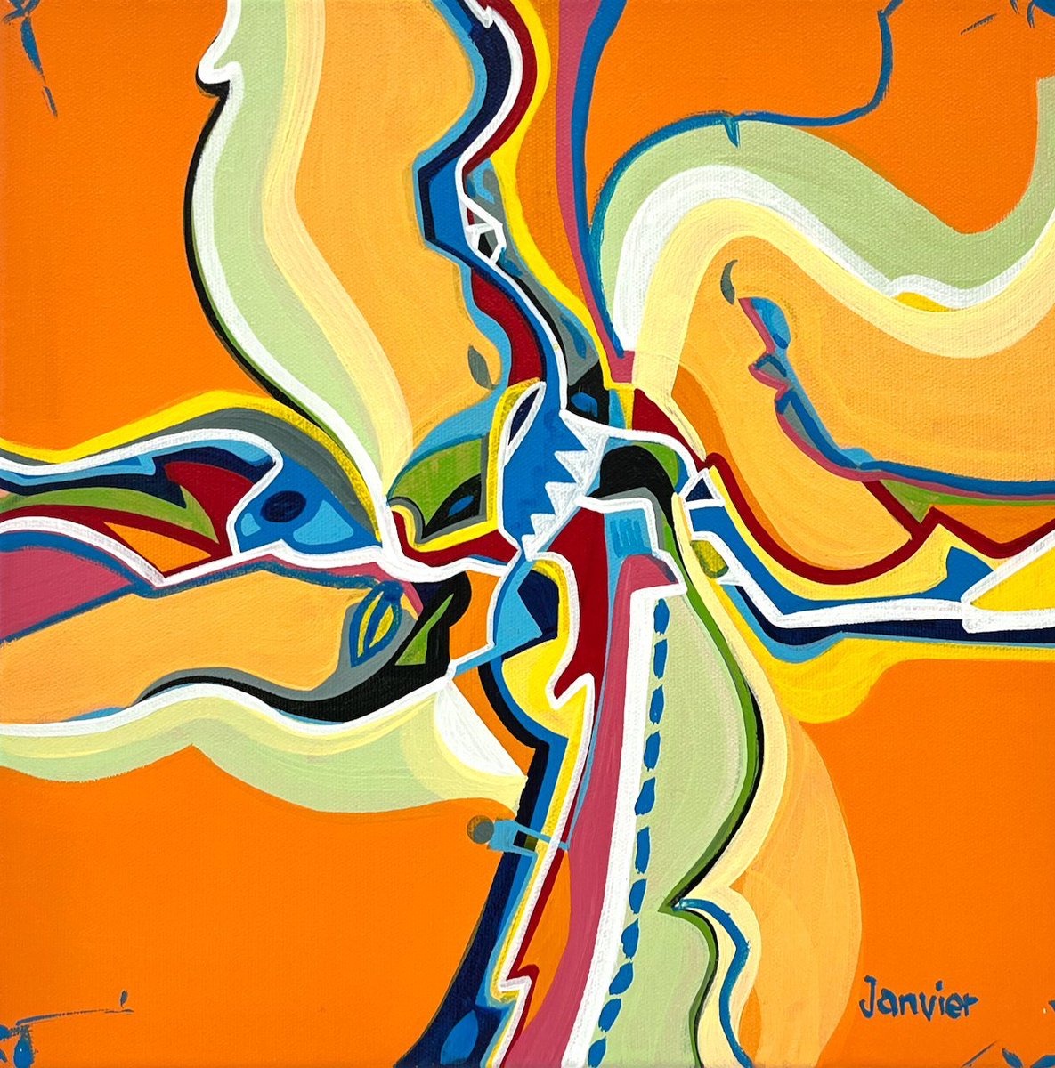 Rez School II
Alex Janvier ~ Denesuline
2021
#NDTR