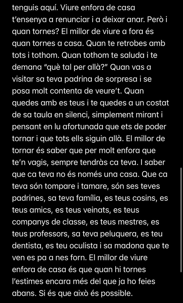 Fa uns anys vaig escriure això i a vegades, me pega per rellegir-ho. Sobretot si és diumenge.