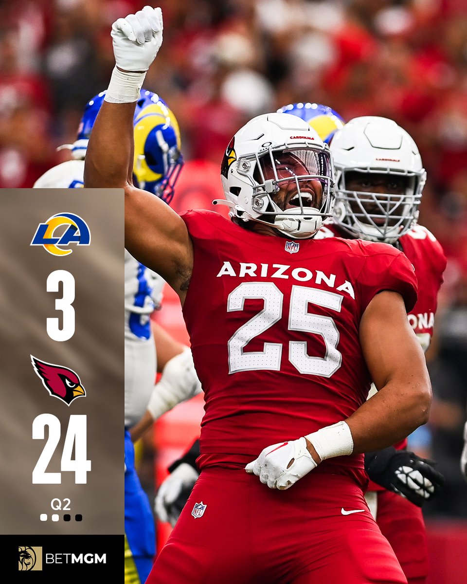 Up at the half!