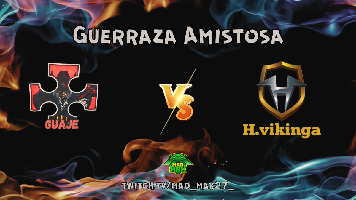 Domingo de un duelo increíble!!!

Guaje 🆚 Blue Demon
🕙 22:00🇦🇷 19:00🇲🇽

Like y retweet  se agradec mucho!!!
twitch.tv/mad_max27_