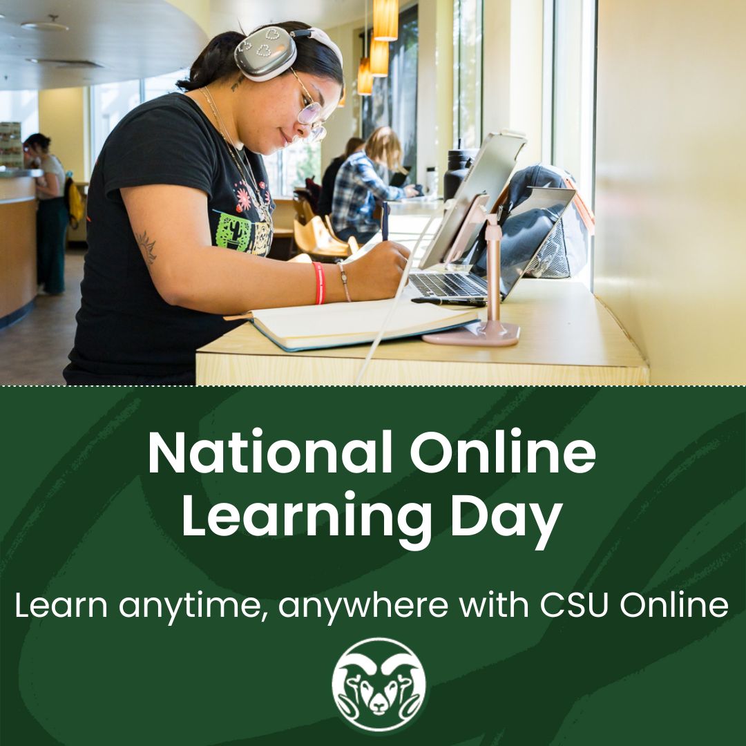 Colorado State University Online tweet media