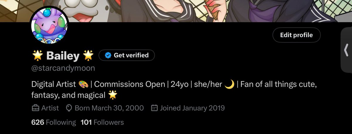 starcandymoon's tweet photo. Also, THANK YOU SO MUCH EVERYONE FOR 100 FOLLOWERS!!! 💕🥹 I’m so honored and grateful you’re all here. I hope I can bring some joy to your day with my art. I’ll create  thank you art piece soon! 💕💕💕 https://t.co/O3vnc2uxEb