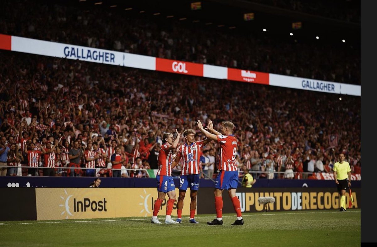 A special evening winning and scoring my first goal for @atleticodemadrid
Aupa Atleti!!!❤️🤍