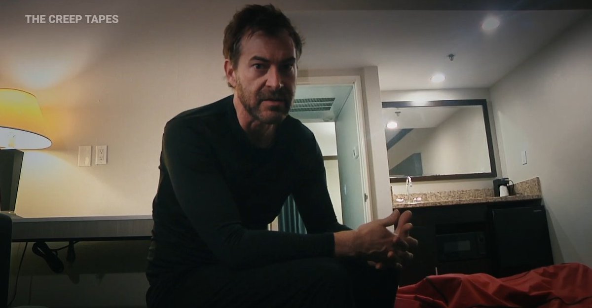 HorrorCalendar's tweet image. First look at Mark Duplass in THE CREEP TAPES, a six-episode television series coming to Shudder and AMC+ on November 15, 2024.
