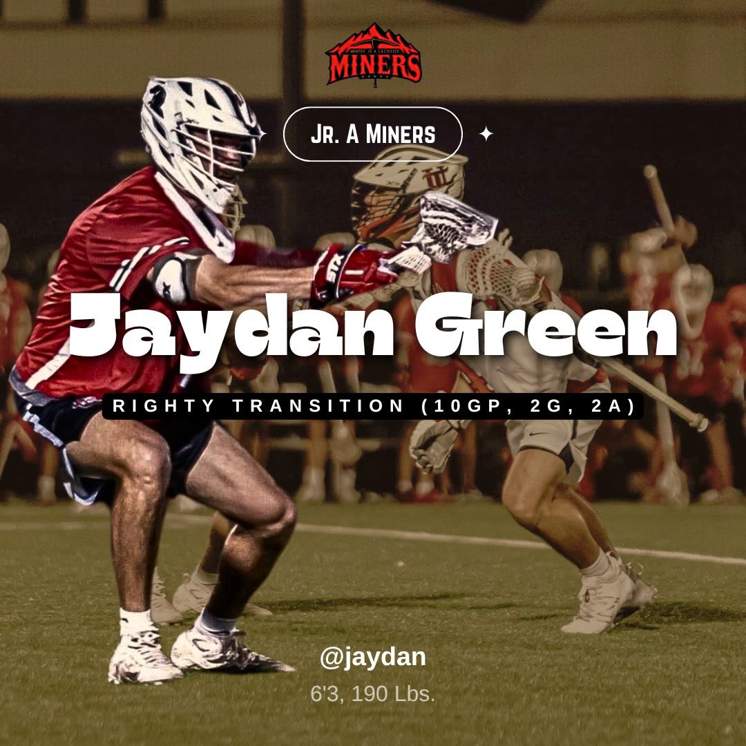 There’s a pile of <a href="/MinersLacrosse/">Miners Lacrosse Club</a> players who aren’t on the radar of teams I’ve talked to, but could make a roster: <a href="/EricGeorge8_/">Eric George</a>, Dylan Kerr, Jaydan Green, and <a href="/CallinHarris1/">Callin Harris</a> jump off the page for me. 

If any drop below the fourth it’s an absolute steal for a team. Found $.