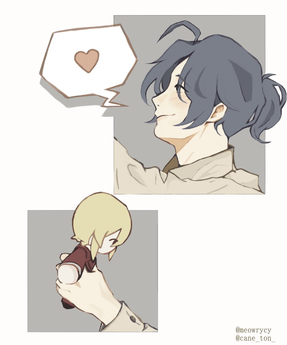 meowrycy's tweet photo. Sherly and his beloved plushie! 
(day 7 of daily yuumori fanart)

#YUUMORI #憂国のモリアーティ #yuukokunomoriarty https://t.co/lchVLAjj8T