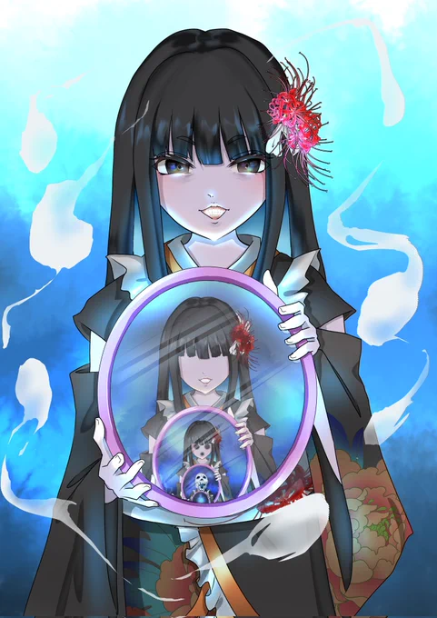 FF外から失礼致します オリキャラ絵描きの熊兎りすくです。 うちの子から4名紹介です 鬼の子【りん】、祟り神【いなみ】、剣豪の末裔【みなと】、冥土長【めい】 人外多めですが他にも20名程いるので覗きに来てくださ～い ('ω`)ノ #絵描きさん交流会 #oc
