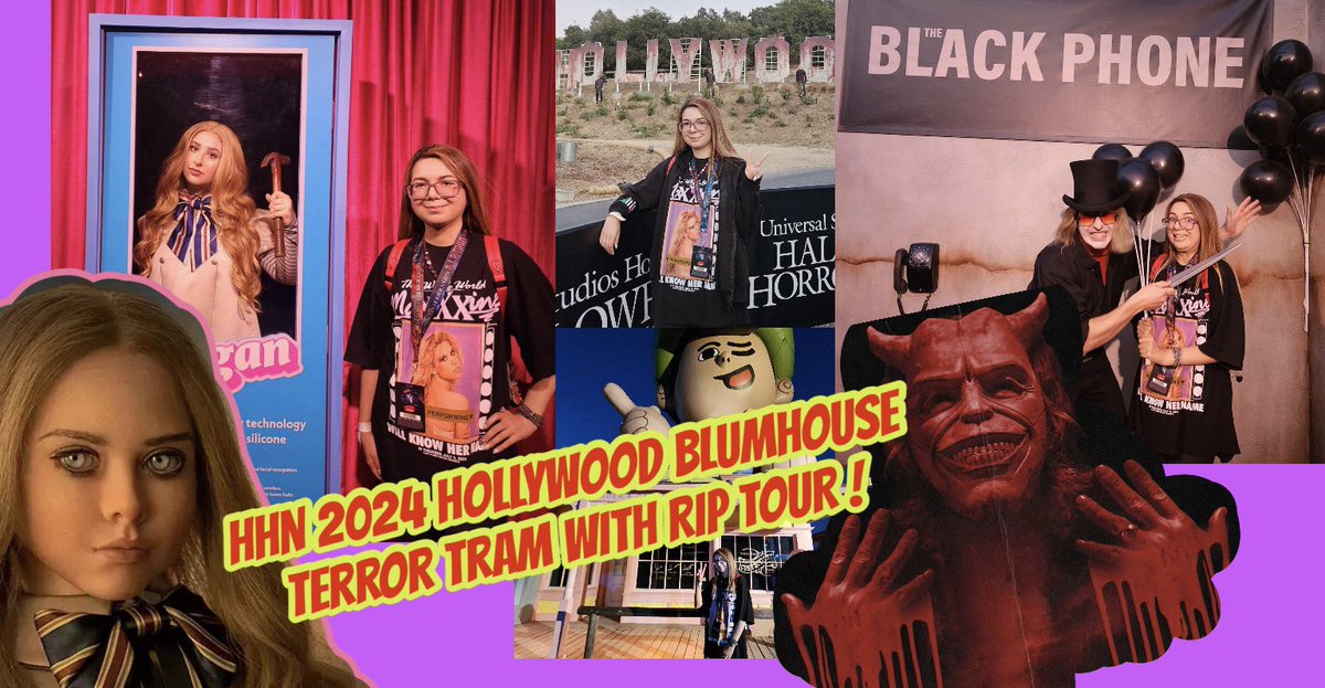 onewitchwillows's tweet photo. HHN 2024 Hollywood Blumhouse Terror Tram with RIP Tour! ๐๐ฉฐ๐ป๐ช https://t.co/YyVnJMDV3J via @YouTube
๐ป๐๐น๐คก #HorrorNights2024 #BlumHouseTerrorTram #RIPTour ๐๐ป๐ https://t.co/HqbiaK2h3u