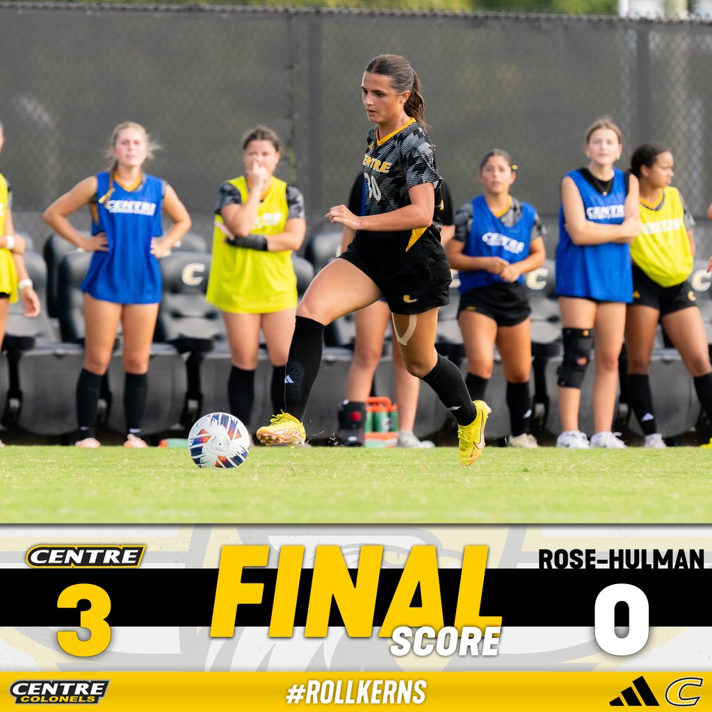 ⚽️ | A total team effort moved <a href="/CentreWSoccer/">Centre Women's Soccer</a>'s shutout streak to 3️⃣ and win streak to 5️⃣! #RollKerns

centrecolonels.com/news/2024/9/15…