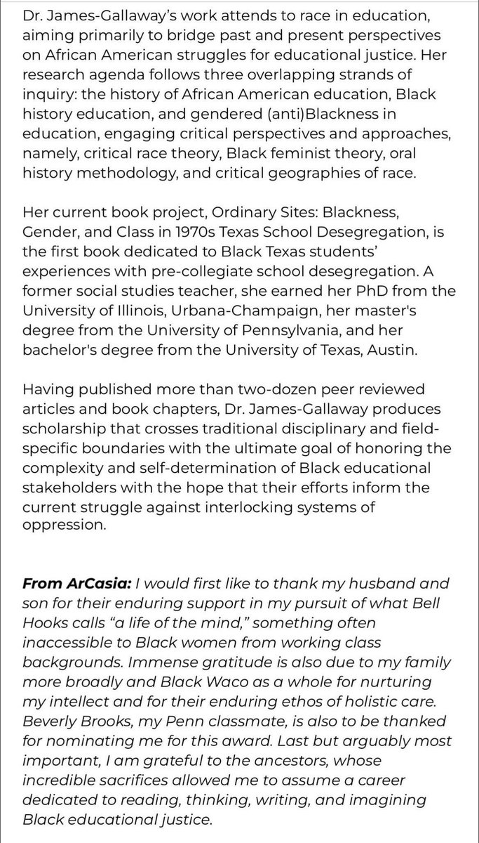 ArCasia D. James-Gallaway, PhD tweet media