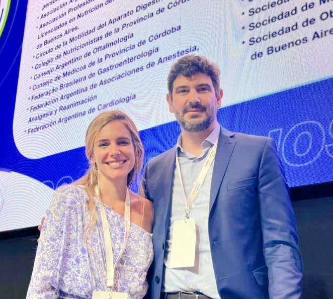 Simposio de EII  en <a href="/CGastroendo/">Congreso Gastroendo</a>  junto a la Dra.  <a href="/Bealoquebea/">Beatriz Gros</a> que nos brindó una excelente presentación llena de pasión y conocimientos. Gracias al equipo Janssen con  <a href="/SantiagoRheum/">Santiago Scarafia</a>  y <a href="/j_ausades/">Josefina Ausades</a>  por la confianza.
#CGastroendo2024 #EII #IBD