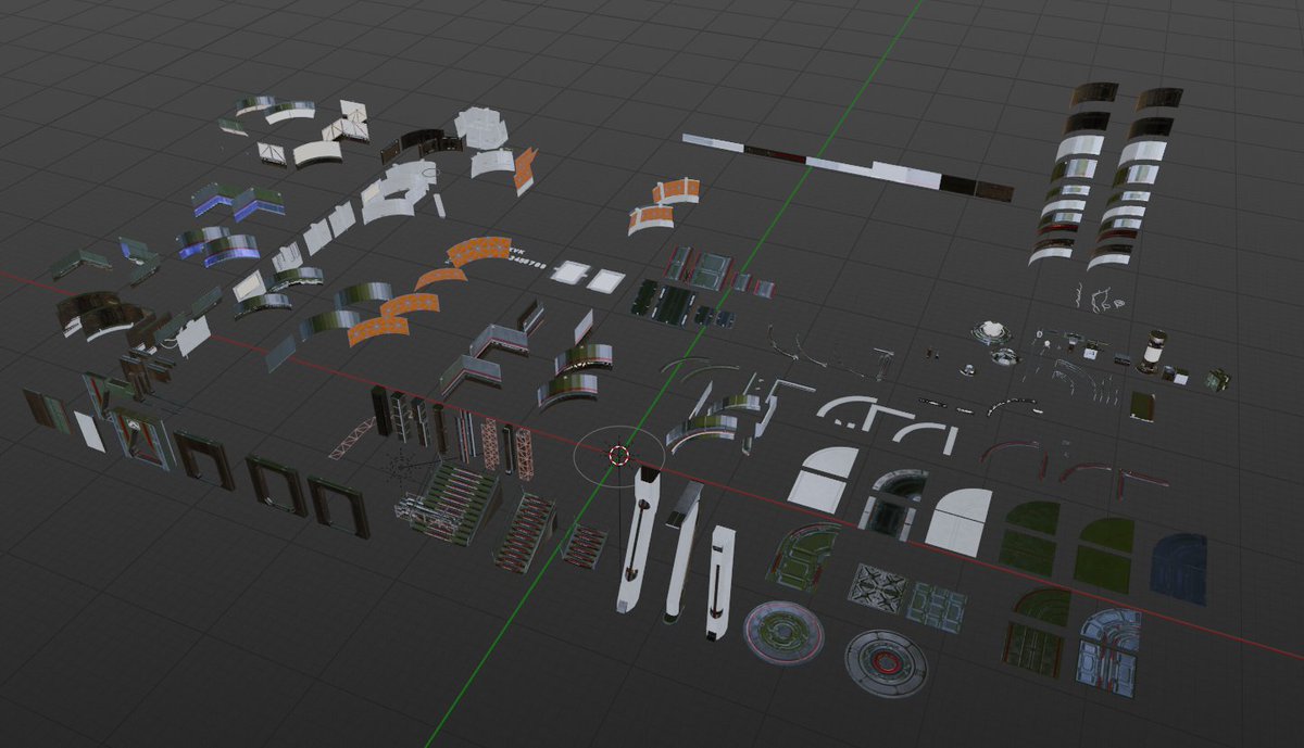 quaternius's tweet image. With over 250 models, let&apos;s just say this will be a bit bigger than my previous asset packs 😅

Coming out this week!