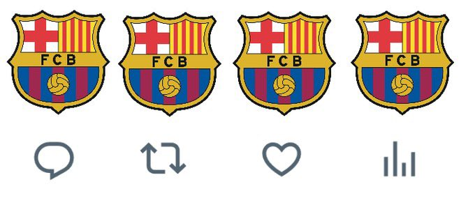 Barcaf4ns's tweet photo. BUSCO CUENTAS DEL BARCA! ❤️💙

VAMOS A CRECER JUNTOS 📈

SI ME SIGUES TE DEVUELVO EL FOLLOW ✅

RTS 🔁PARA LLEGAR A + GENTE

DEJA TU COMENTARIO 📜Y SIGUE A TODO EL QUE LE DE MG ❤️

#FCBarcelona https://t.co/3psihbsi8x