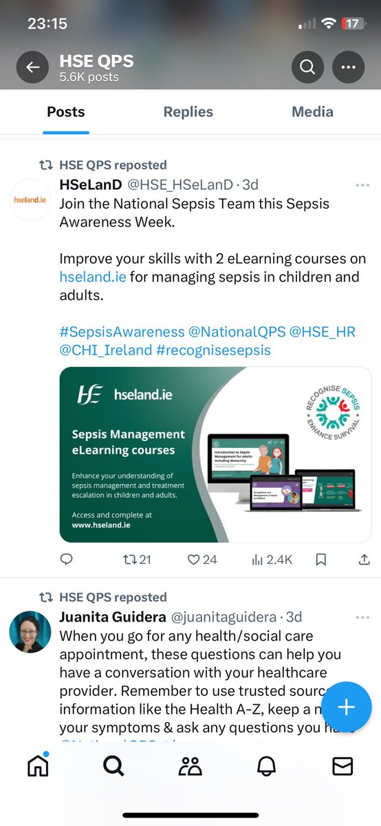 ainemlynch1 (@ainemlynch11) on Twitter photo During Sepsis Awareness month. take an opportunity to listen to excellent online resources @NationalQPS <a href="/HsehealthW/">HSE Health & Wellbeing</a> <a href="/IrishSepsis/">Irish Sepsis Foundation</a> <a href="/TUH_Tallaght/">Tallaght University Hospital (TUH)</a> #KnowTheSigns #CouldItBeSepsis During Sepsis Awareness month. take an opportunity to listen to excellent online resources @NationalQPS <a href="/HsehealthW/">HSE Health & Wellbeing</a> <a href="/IrishSepsis/">Irish Sepsis Foundation</a> <a href="/TUH_Tallaght/">Tallaght University Hospital (TUH)</a> #KnowTheSigns #CouldItBeSepsis