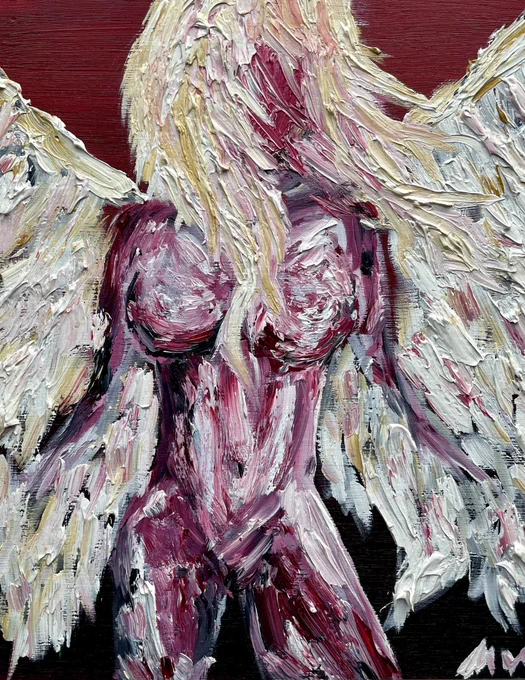 Angel painting 
