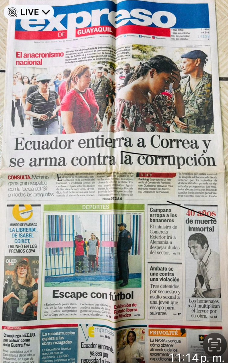 MashiRafael's tweet photo. Sin odio, pero con memoria.
#LosCorruptosSiempreFueronEllos https://t.co/5KjWYFXHSD