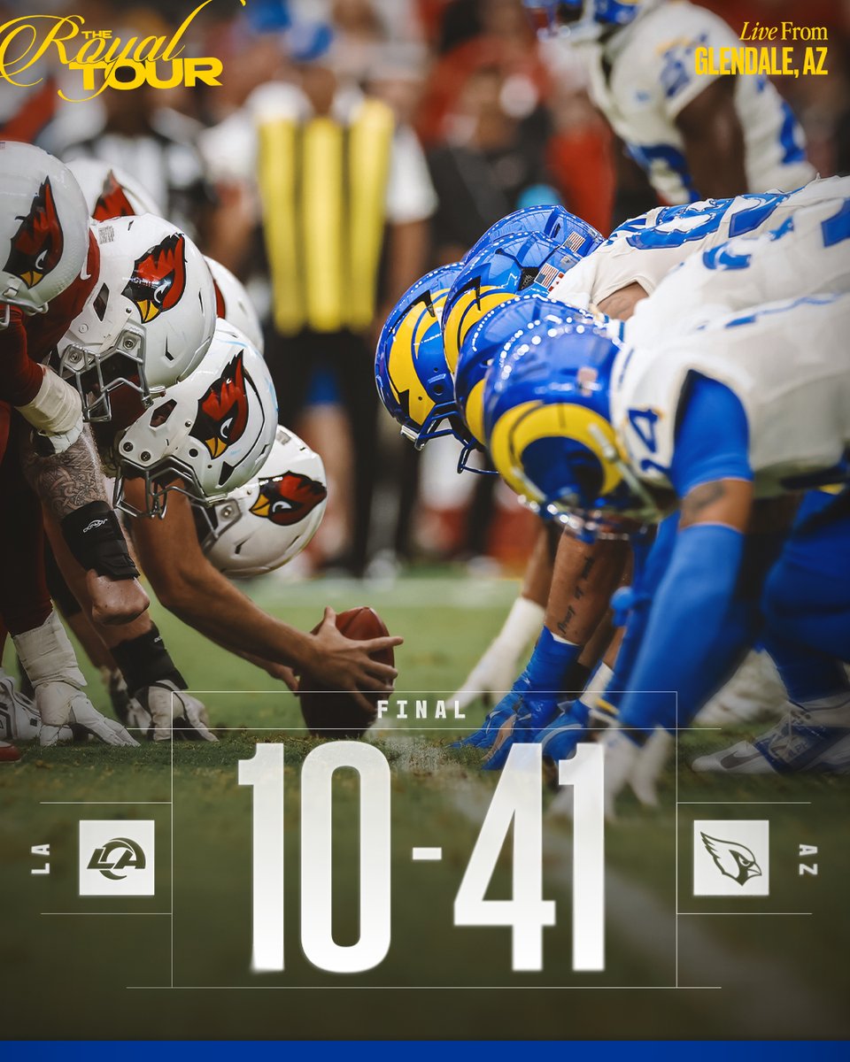 RamsNFL's tweet photo. Final. https://t.co/XcjH8do0lT