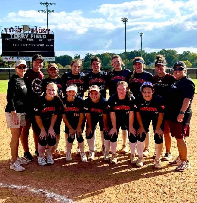 Had a great day at the <a href="/Winthropsoftbal/">Winthrop Softball</a> team camp! I learned a lot and had a lot of great feedback from all the coaches! Can’t wait to be back soon! <a href="/Crushers_Nat/">Crushers Dorgan</a>
