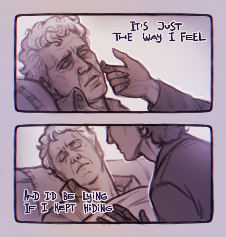 (1/2)
"But fetch a cover, would you? Let him be warm with his dreaming."

Armand did bring that blanket to Daniel. And couldn't help, but linger for a bit...

#IWTV #DEVILSMINION 

🎵Lana Del Rey - 13 Beaches🎵