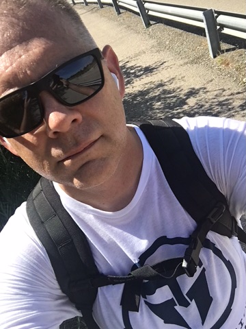 ericnott17's tweet photo. For the TM Foundation 911 Hero's Run this year, I had a 5-0 theme:  I ran a 5.0k, then did a 5.0k ruck with 50 lbs.  And I am 50.  Thank you to those that serve and have served!
#911HeroesRun
@TMFoundation https://t.co/cn7HogNSNN