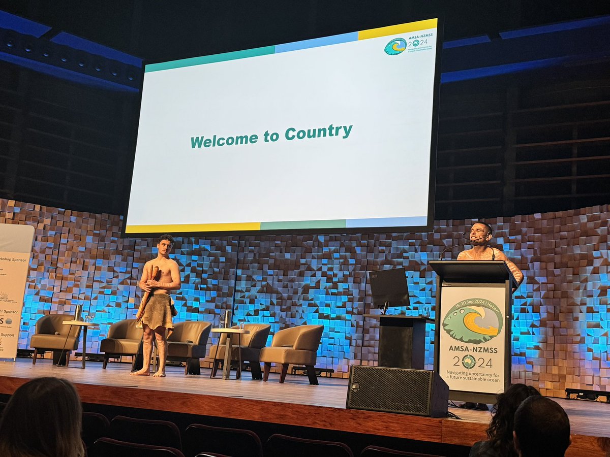 @GrettaPecl (@grettapecl) on Twitter photo Nice work <a href="/JoelFishEcology/">Joel Williams</a> & <a href="/katiecrezz/">Katie Cresswell</a>, welcoming and opening the #AMSANZMSS2024 conference!
900 marine researchers and practitioners here in Hobart!! Nice work <a href="/JoelFishEcology/">Joel Williams</a> & <a href="/katiecrezz/">Katie Cresswell</a>, welcoming and opening the #AMSANZMSS2024 conference!
900 marine researchers and practitioners here in Hobart!!