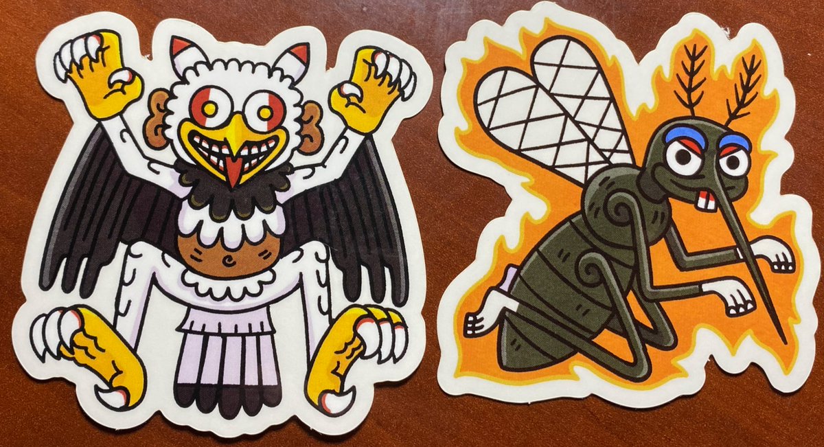 The new drawings and stickers from <a href="/Gonzzink/">Gonzalo Alvarez 🐓</a> are great, thank you!