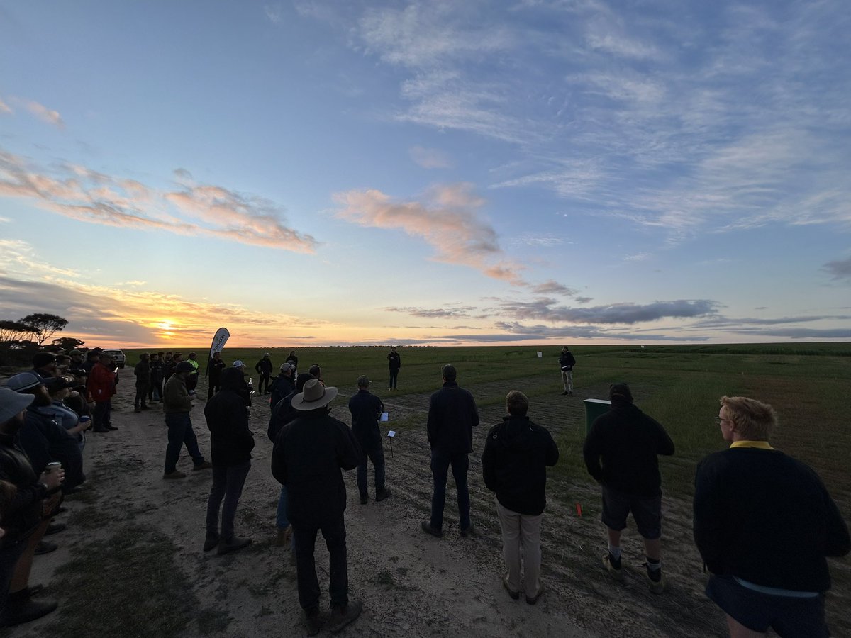 Good turn out for Mt Maddens field day! Not all demo sites need to be about replicated data, some very visual Pre-Em and Knockdown responses!