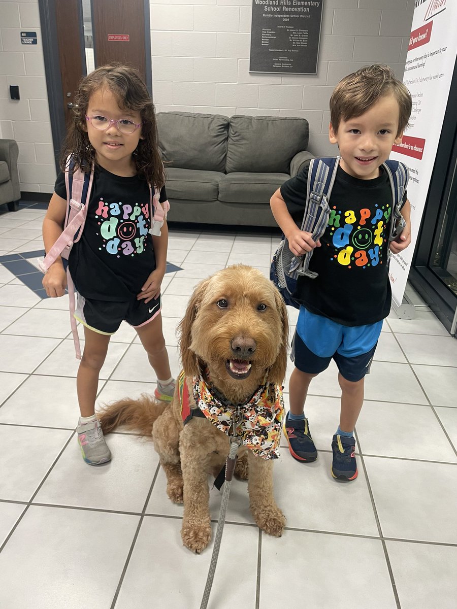 krislitzjohnson's tweet photo. Sept. 15 = International DOT Day @DotClubConnect 🔴🟠🟡🟢🔵🟣 @HumbleISD_WHE Staff &amp; Ss celebrated DOT Day Friday by making our marks with our school-wide display &amp; dressing the part! We’re excited to see what amazing things these kiddos will do this year! https://t.co/JZ0F49Qz26