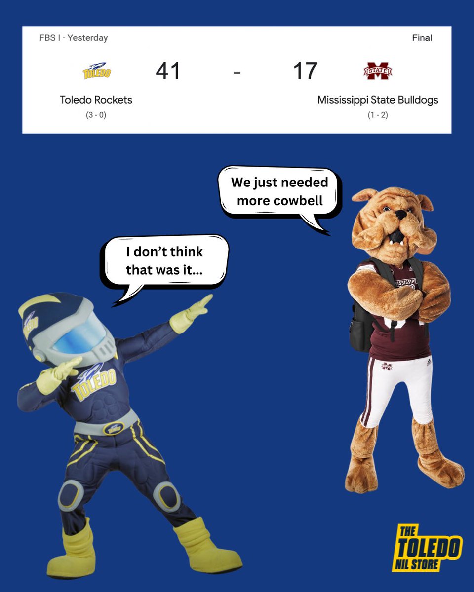 toledonilstore's tweet photo. Feeling good after the win yesterdayโฆ
#maction #toledofootball #utrockets https://t.co/PrNgvVXHdY