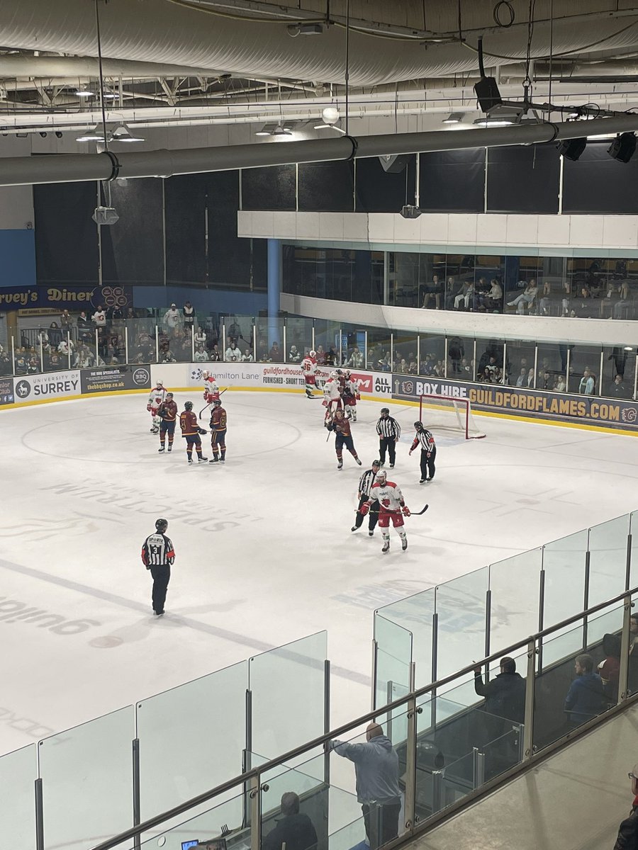Privilege and honour to be back up in the Commentary Gantry and on the mics for another season of <a href="/officialEIHL/">Elite Ice Hockey League | #EIHL</a> Ice Hockey with <a href="/flamesicehockey/">Guildford Flames</a> this year ⛸️🎙️❄️Who will win the Elite League this term? Roll on the 2024/25 season…👀🏒🥅 #icehockey #flames #commentary ✅📝