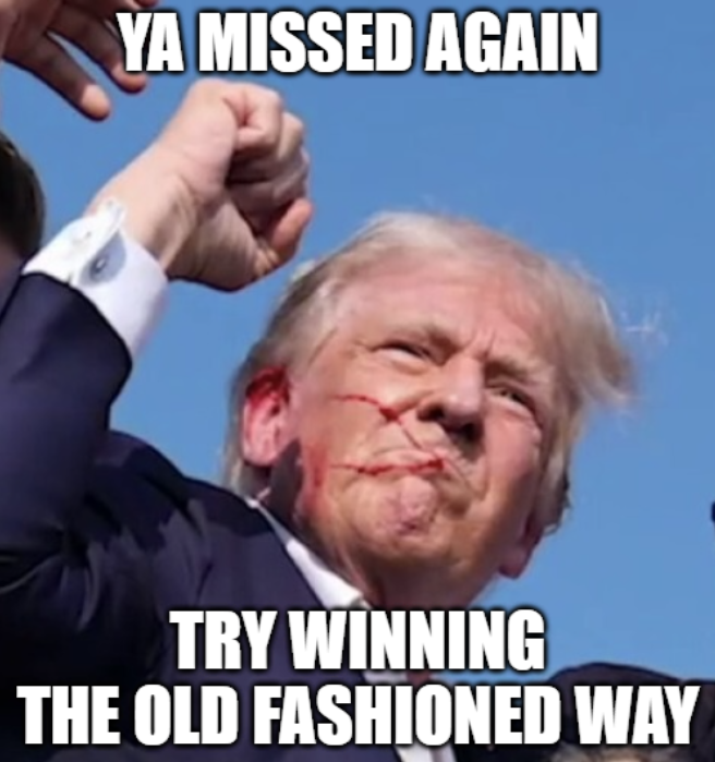 Dems In Decline (@demsindecline) on Twitter photo <a href="/libsoftiktok/">Libs of TikTok</a> They just wish they could hire better assassins. <a href="/libsoftiktok/">Libs of TikTok</a> They just wish they could hire better assassins.
