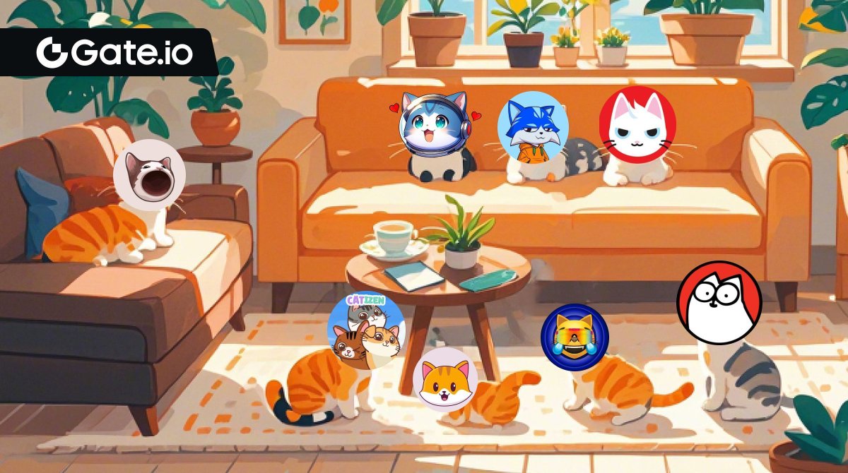 Gate's tweet photo. 🐈️ https://t.co/8kWqgEeplL Cat Cafe is now open for business!

Which cute cat #memecoin is your favorite to pat?
Drop your answer in the comments below! 👇️

#GateFun #CATI https://t.co/xTRWvgZcBL