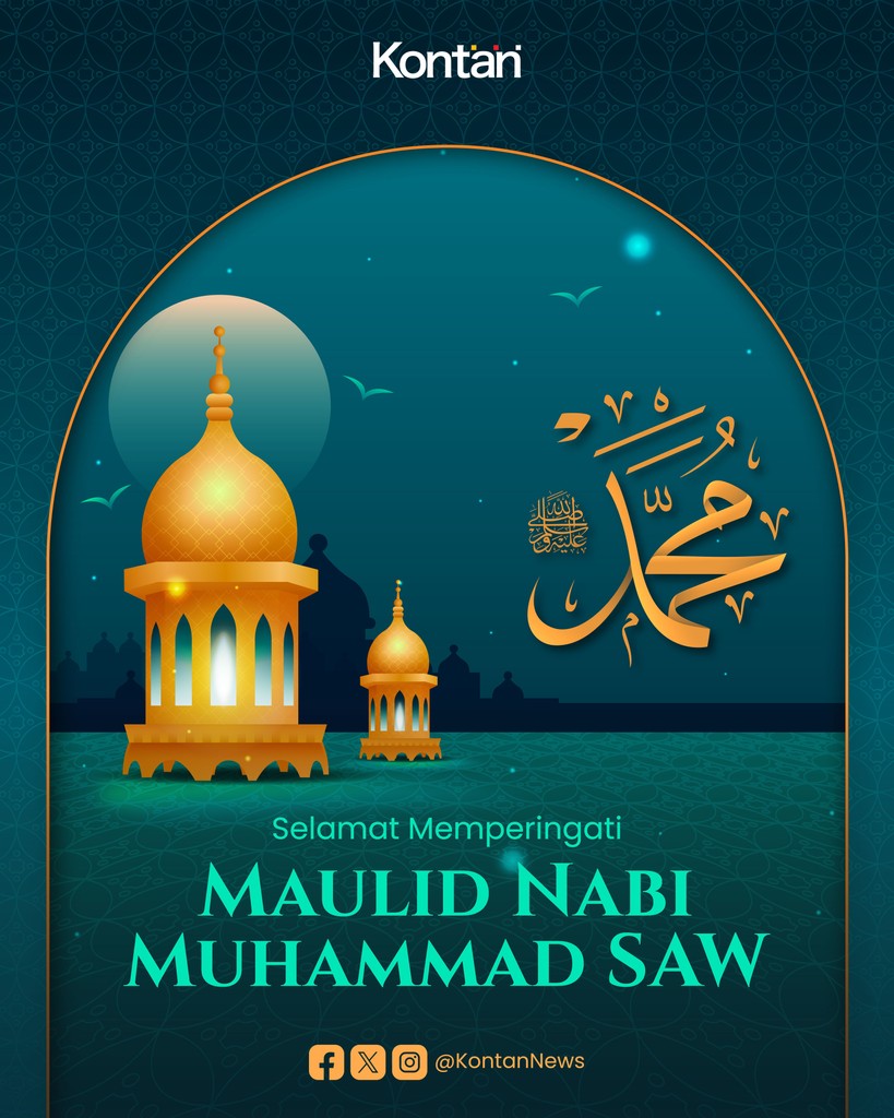 KontanNews's tweet image. Maulid Nabi adalah waktu yang tepat untuk memperdalam pengetahuan kita tentang kehidupan dan ajaran Nabi Muhammad SAW.

#kontannews 
#MaulidNabiMuhammadSAW