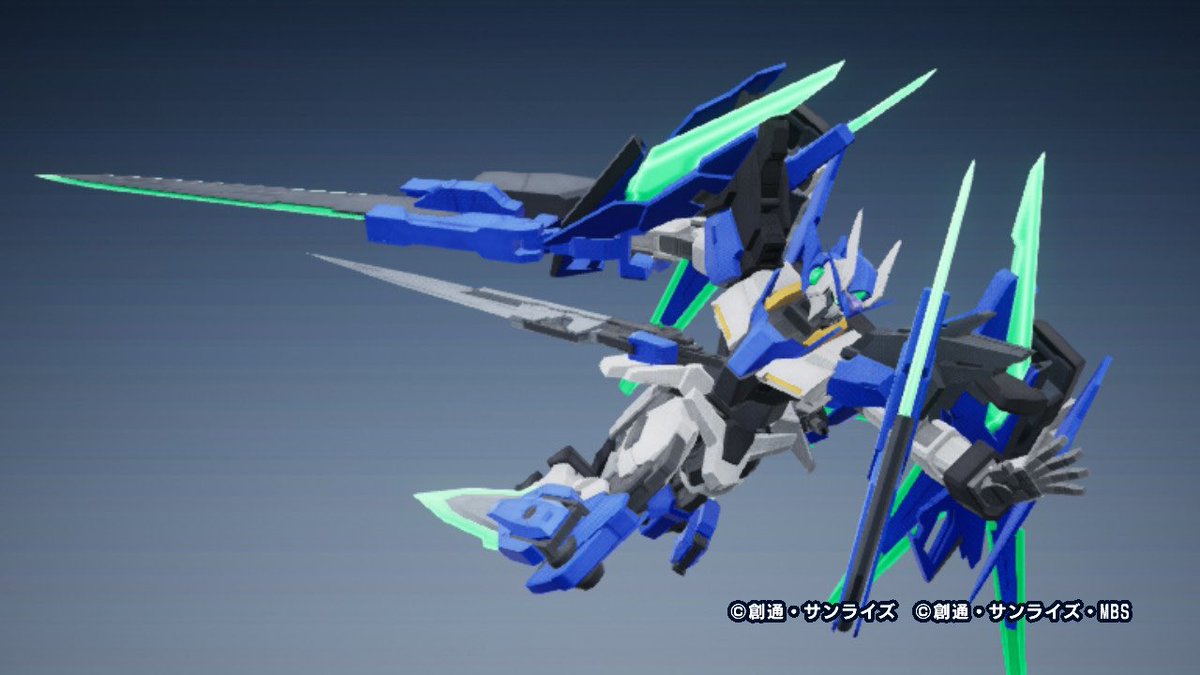 リアルで作ったらめちゃくちゃ動かしづらそうな
ダブルオー