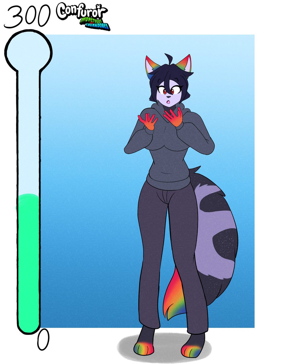 ALANExtraZone's tweet image. Day 15 oc of @prisms_panic,  finally we reached both half of donations and half of ocs, thank you all very much, remember that every 10 usd we will draw another oc for the next part