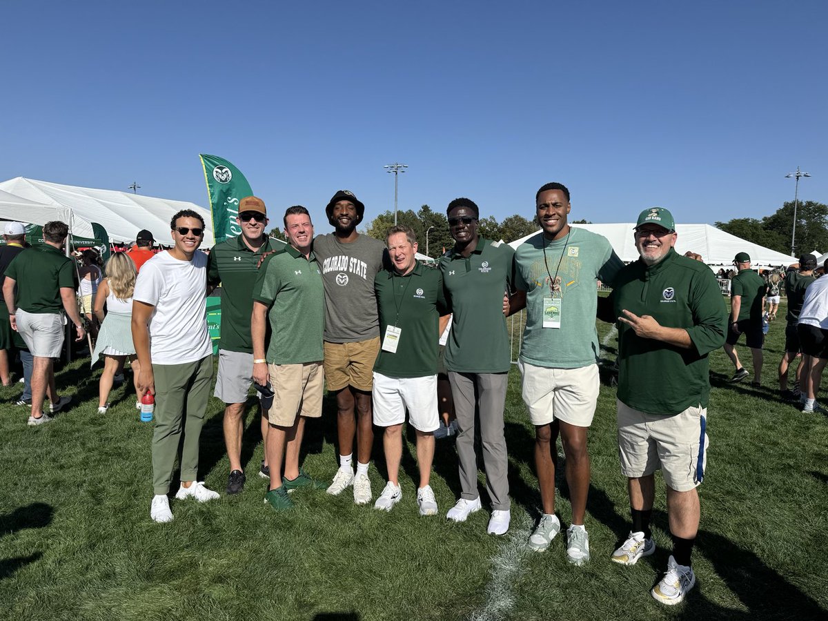 So much fun to have some of the OG #Ramily here yesterday! ⁦<a href="/CSUMBasketball/">Colorado State Men’s Basketball</a>⁩ connects us for life! #TeamTogether