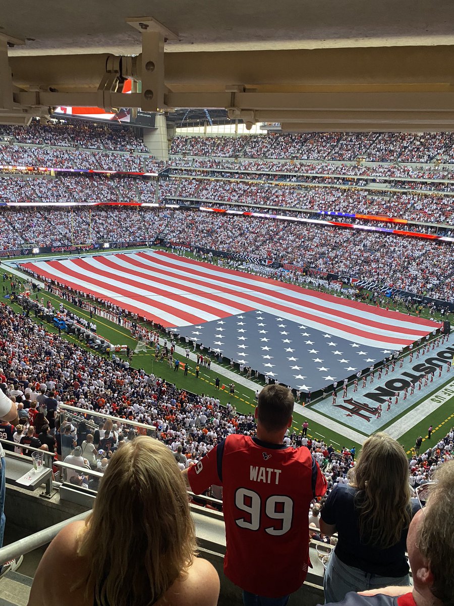 Home opener! Let’s go! #Texans