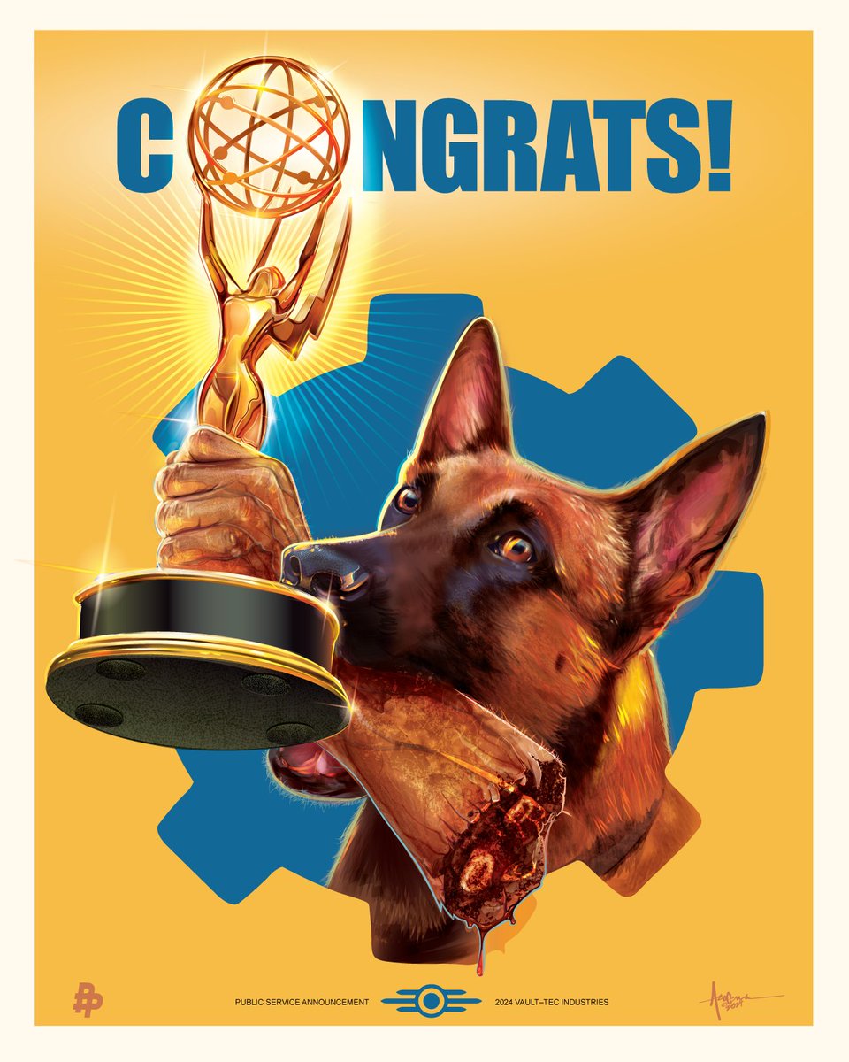 Congratulations to the whole team at <a href="/falloutonprime/">FALLOUT⚡️</a>  and <a href="/kilter_films/">Kilter Films</a>  on the well-deserved Emmy wins! What an incredible moment to share with the whole team and our community.

⚡Outstanding Music Supervision
⚡Outstanding Emerging Media Program

🎨 illustrated beautifully by
