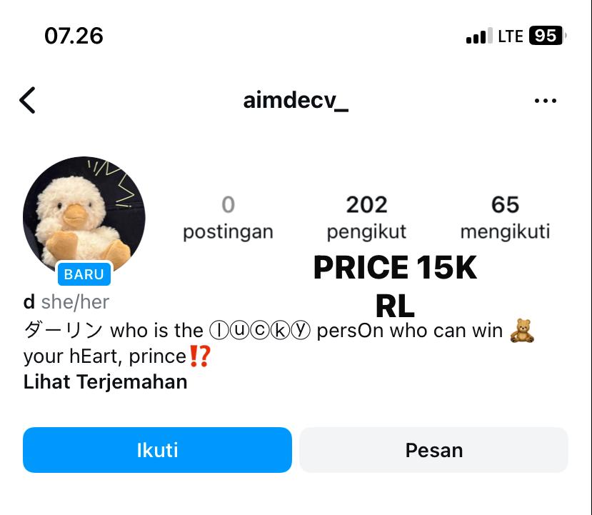 sohnx's tweet image. wts jual akun acc ig old tahun lama, folls asli bekas pemakaian pribadi ya! 

#zonauang #zonaba 64