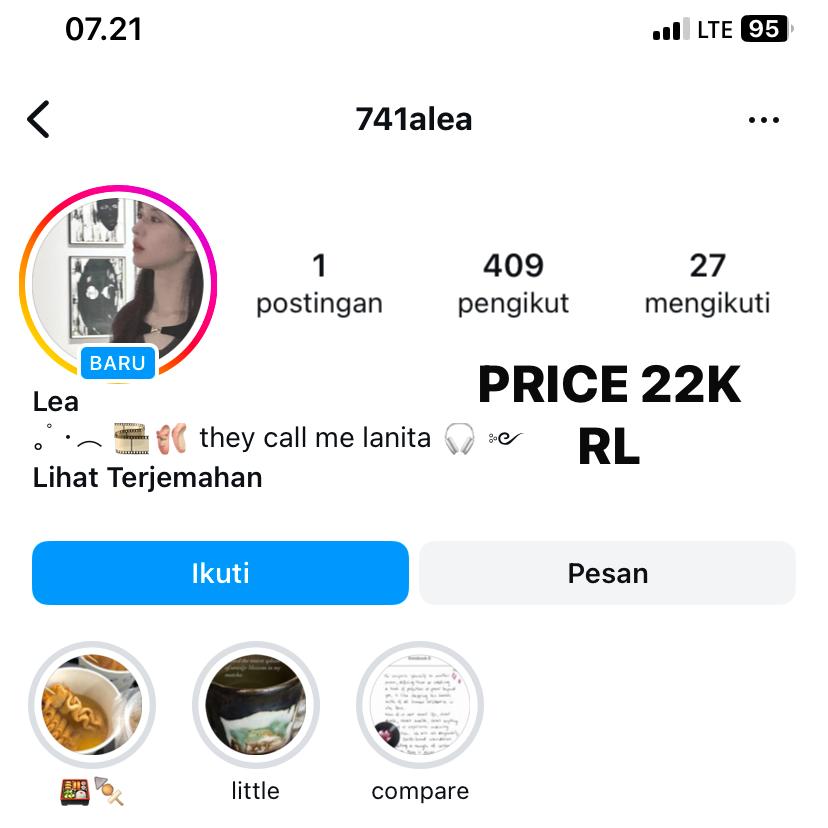 sohnx's tweet image. wts jual akun acc ig old tahun lama, folls asli bekas pemakaian pribadi ya! 

#zonauang #zonaba 64