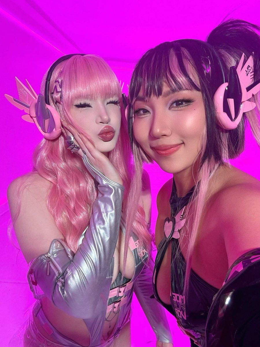selfies from the shoot yesterday with the gorgeous @lynienicole 💞💖 

outfits from @moeflavor https://t.co/Kk0p8tP4A9